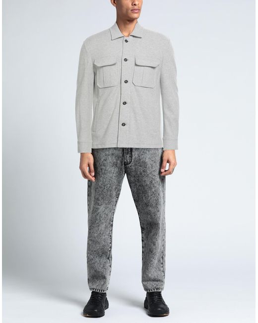 Paolo Pecora Gray Shirt for men