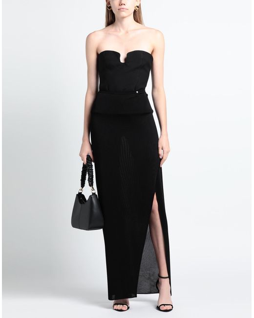 Versace Black Maxi Skirt