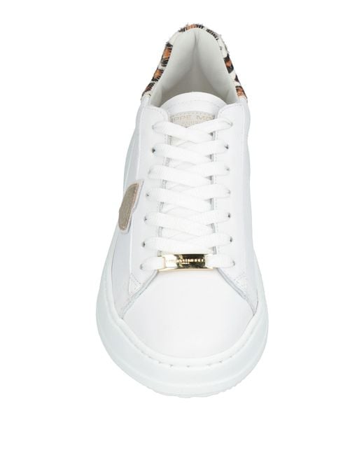 Philippe Model White Sneakers Leather