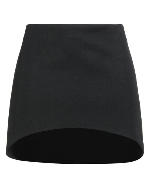 Givenchy Black Mini Skirt Wool