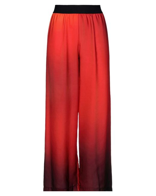 Maria Calderara Red Trouser