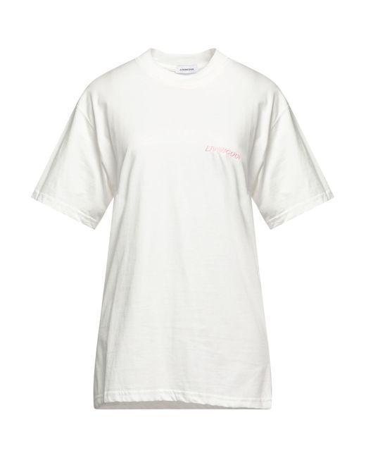 LIVINCOOL White T-shirt