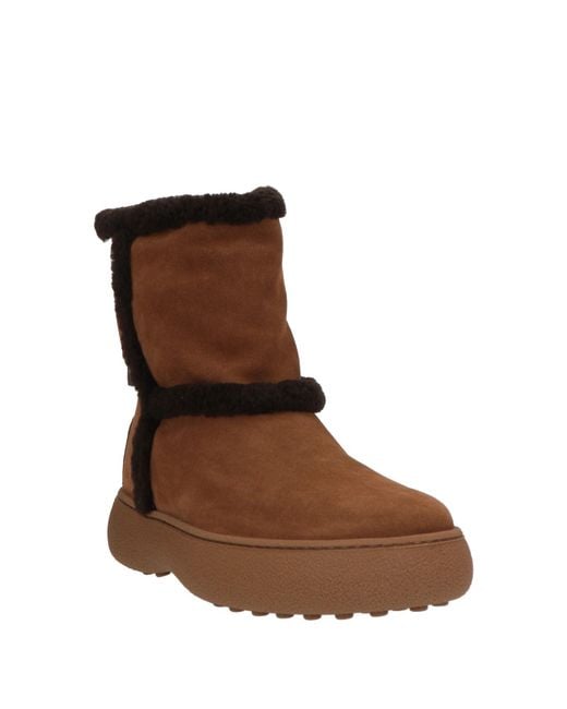 Tod's Brown Stiefelette