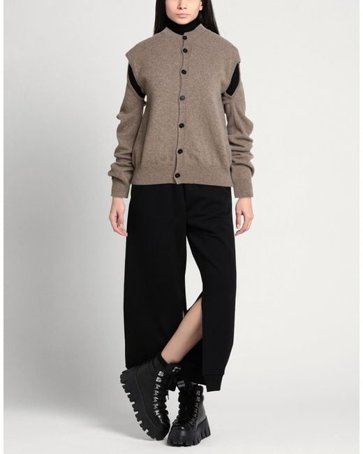 ALAINPAUL Brown Cardigan Virgin Wool, Cashmere