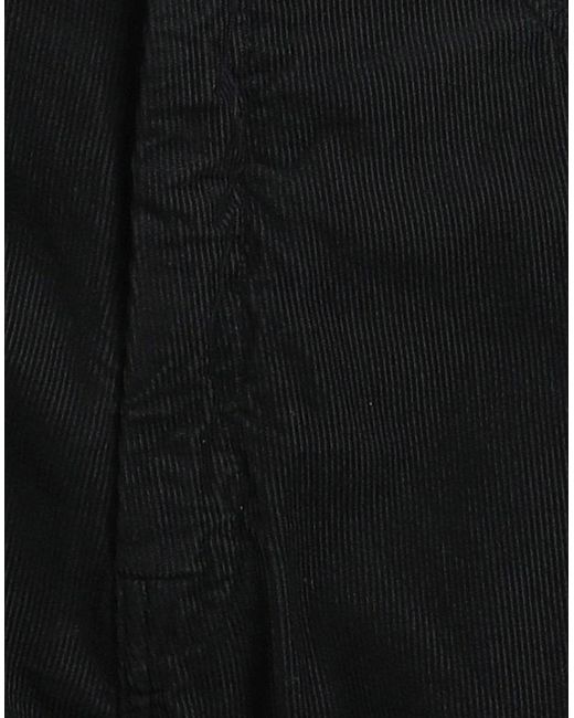 Rick Owens Black Pants Cotton for men