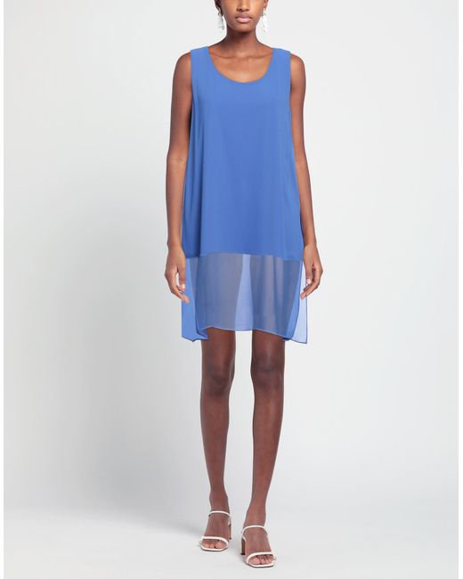 Joseph Ribkoff Blue Mini-Kleid