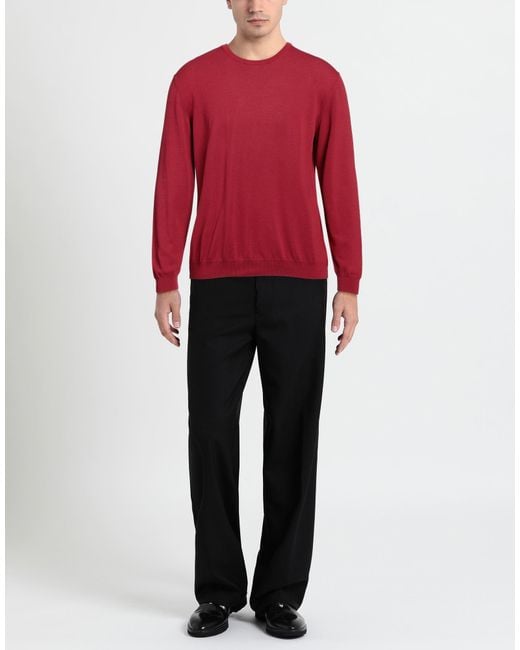 Zanone Red Sweater for men