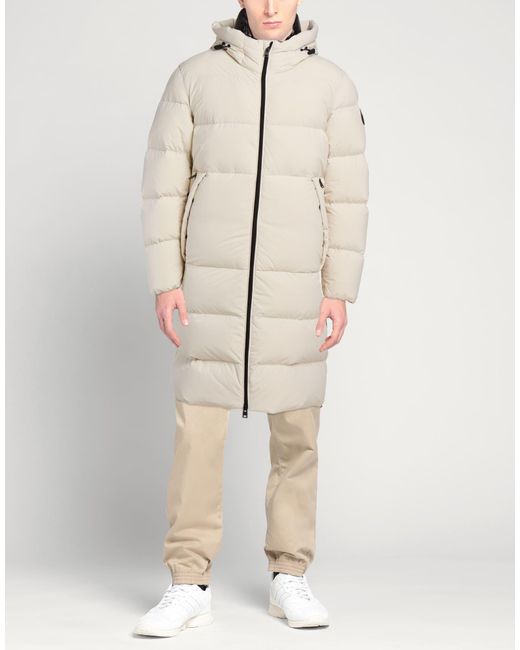 Woolrich Natural Puffers for men