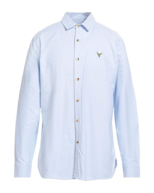 Camisa BTFL STUDIO de hombre de color Blue