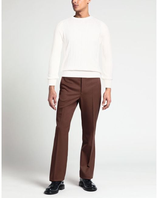 La Fileria White Sweater Cotton for men