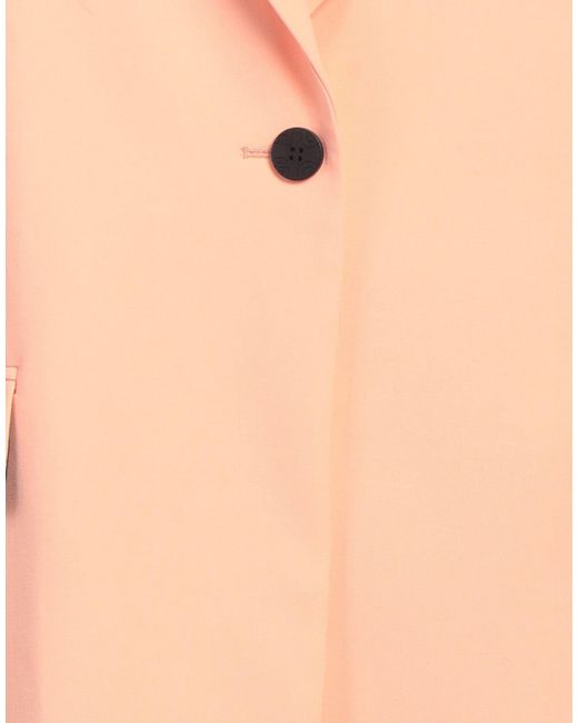 HUGO Natural Apricot Blazer Polyester, Viscose, Elastane