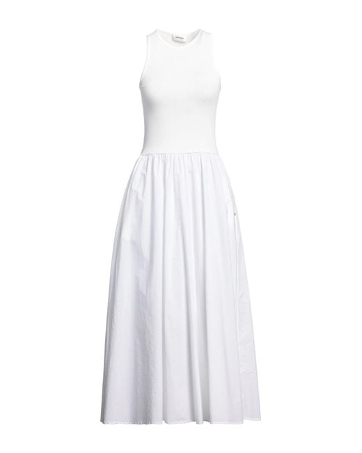 Ottod'Ame White Maxi Dress