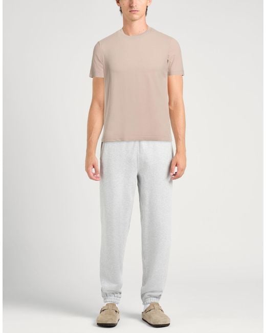 Alpha Studio Pink Light T-Shirt Cotton, Elastane for men