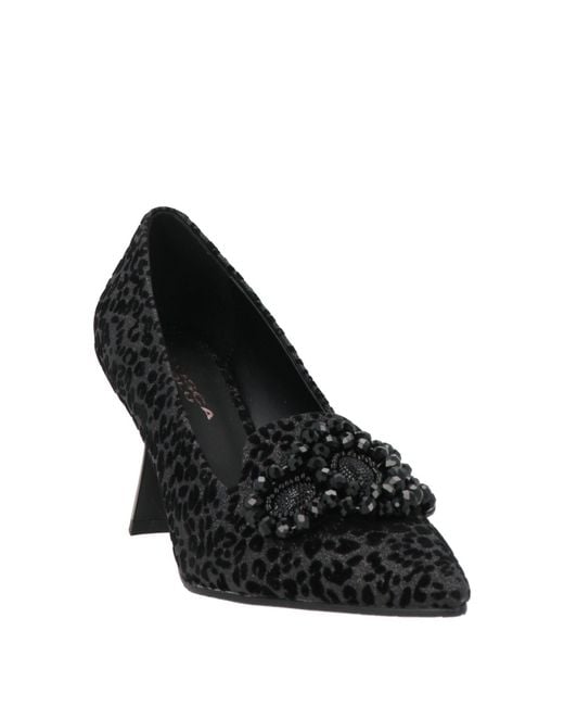 Tosca Blu Black Pumps Textile Fibers