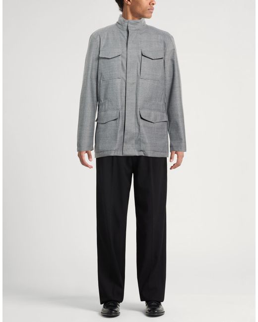 Hackett Gray Jackets for men