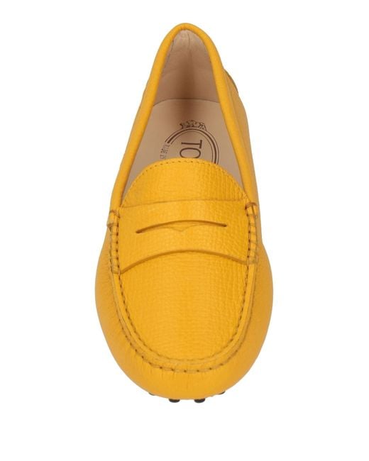 Tod's Yellow Loafer