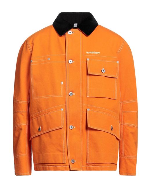 Burberry Orange Jacket for men