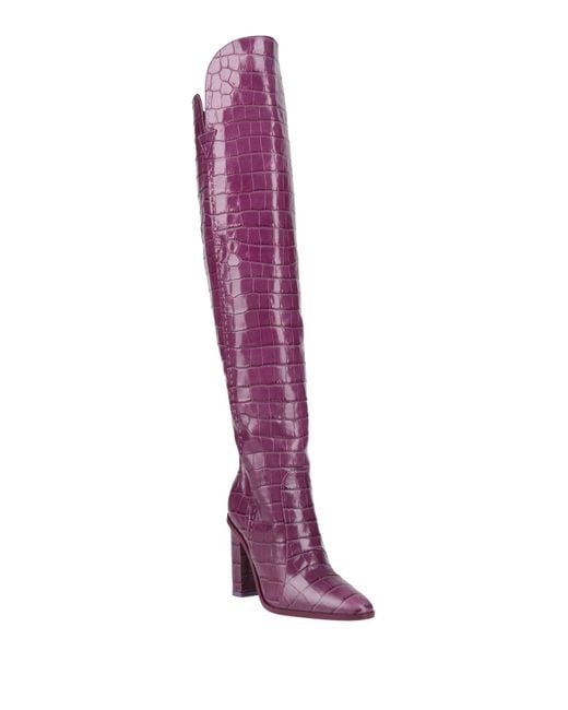 Max Mara Purple Boots