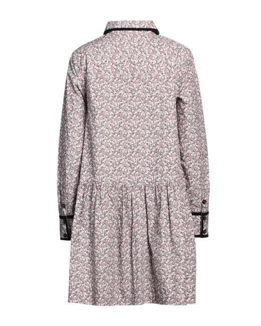 Ganni Gray Mini Dress