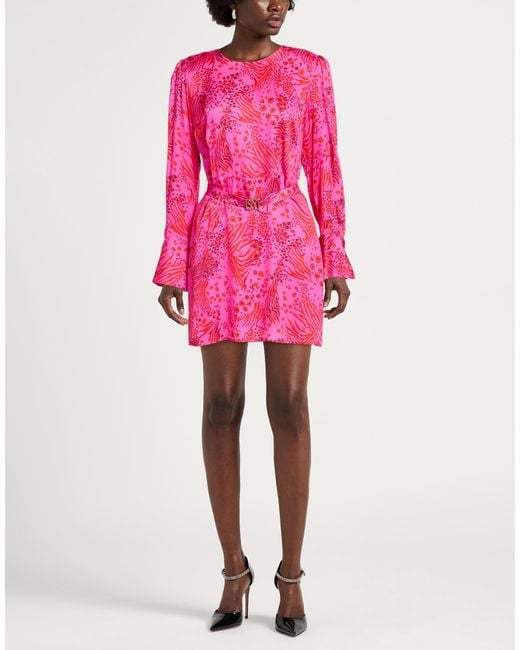 SEVENTY VENEZIA Pink Mini Dress Viscose