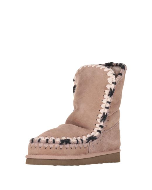 Mou Brown Ankle Boots