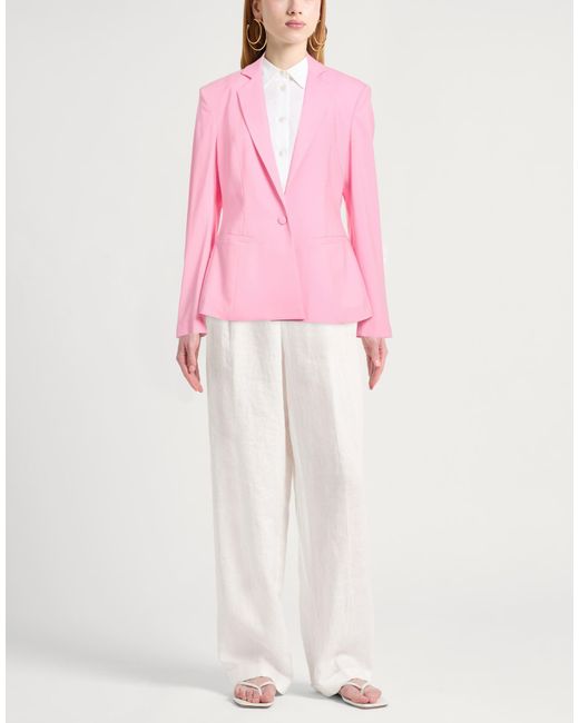 Grifoni Pink Blazer Virgin Wool, Elastane