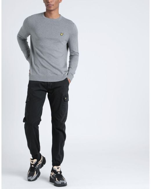 Lyle & Scott Black Trouser for men