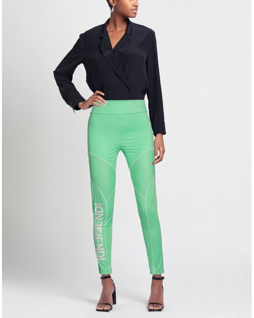 Fendi Green Leggings