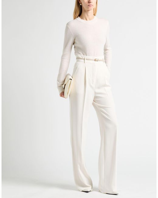 Max Mara White Trouser