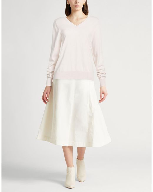 Max Mara White Max Mara Pullover