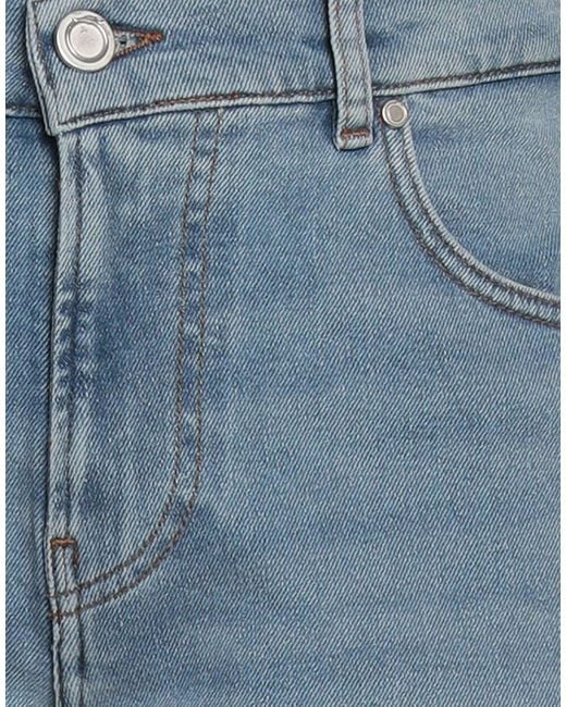 Trussardi Blue Jeans Cotton, Polyester, Elastane for men