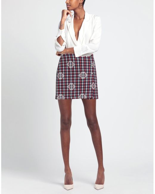Maje Red Mini Skirt