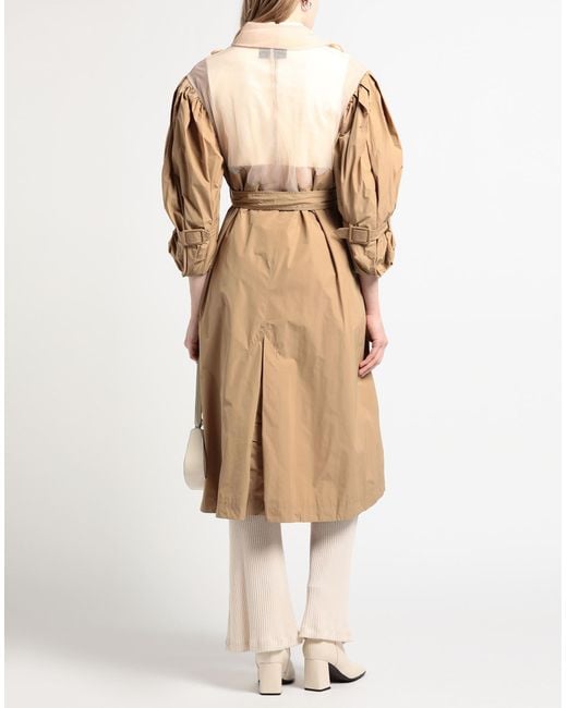Simone Rocha Natural Overcoat & Trench Coat