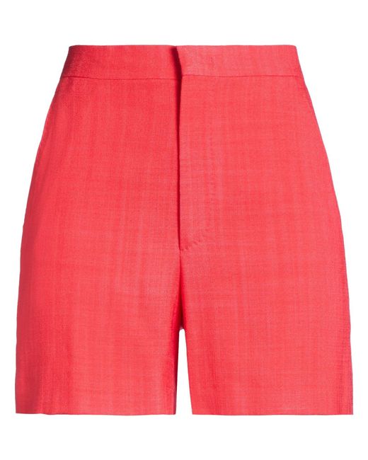 Tagliatore 0205 Red Shorts & Bermuda Shorts