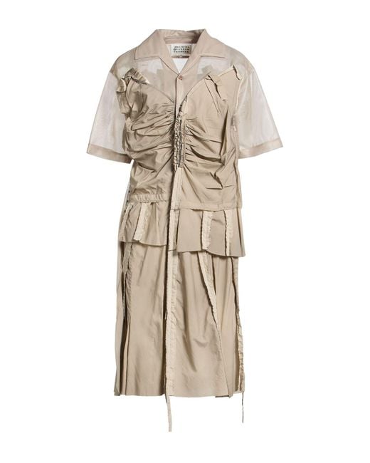 Maison Margiela Natural Midi Dress