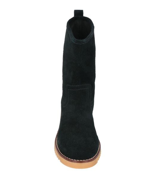 Clarks Black Ankle Boots Leather