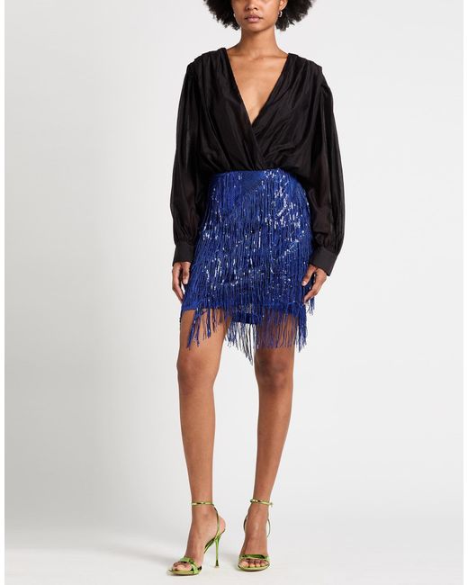Spell Blue Mini Skirts