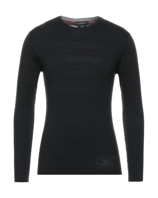 black guess jumper