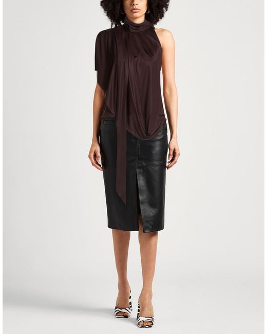 Dries Van Noten Red Top Viscose