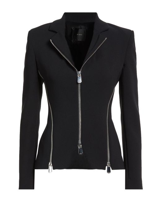 Pinko Black Jacket Polyester, Elastane