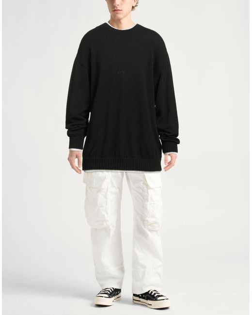 MSGM Black Jumper for men
