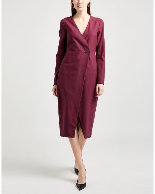 Patrizia Pepe Purple Midi Dresses