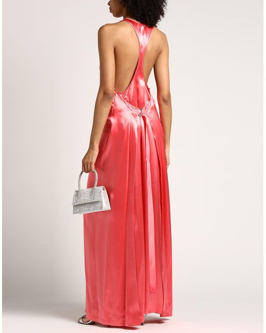 Fendi Pink Maxi-Kleid