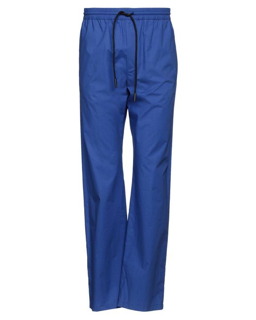 Marcelo Burlon Blue Trouser for men