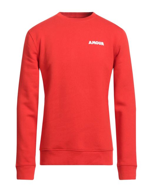 PALETTE COLORFUL GOODS Red Sweatshirt for men