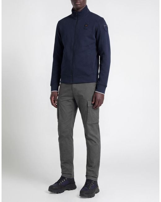 Blauer Blue Sweatshirt Cotton, Polyester for men