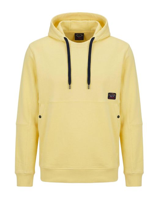 Paul & Shark Yellow Sweatshirt Cotton for men
