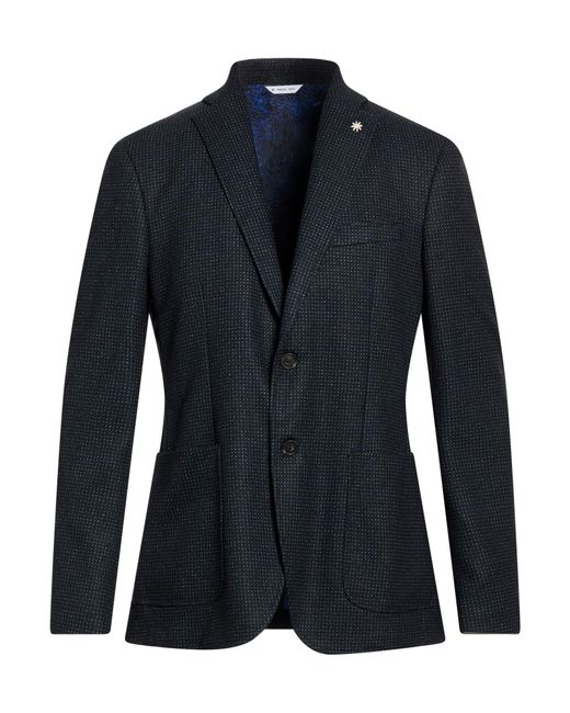 Manuel Ritz Blue Blazers for men