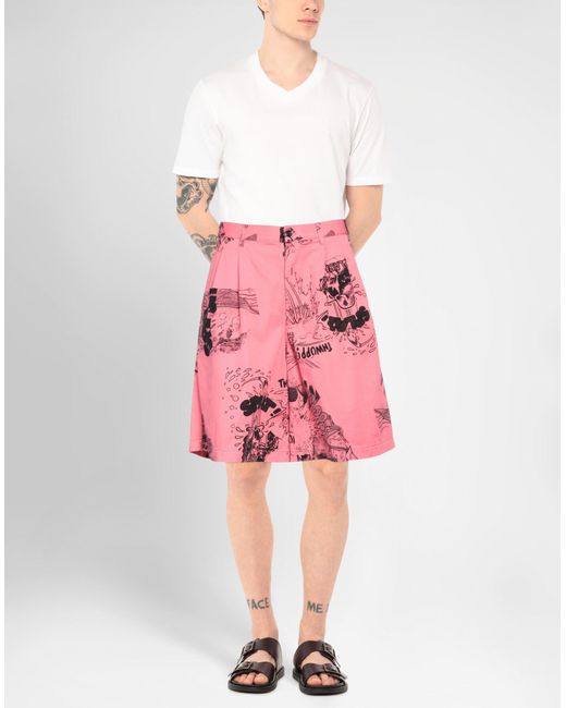 Comme des Garçons Pink Shorts & Bermuda Shorts for men