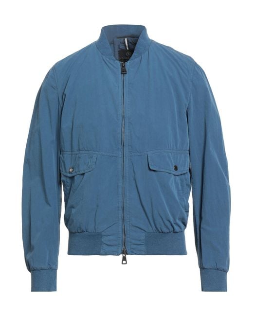 Schneiders Salzburg Blue Jacket Cotton, Polyamide, Viscose for men